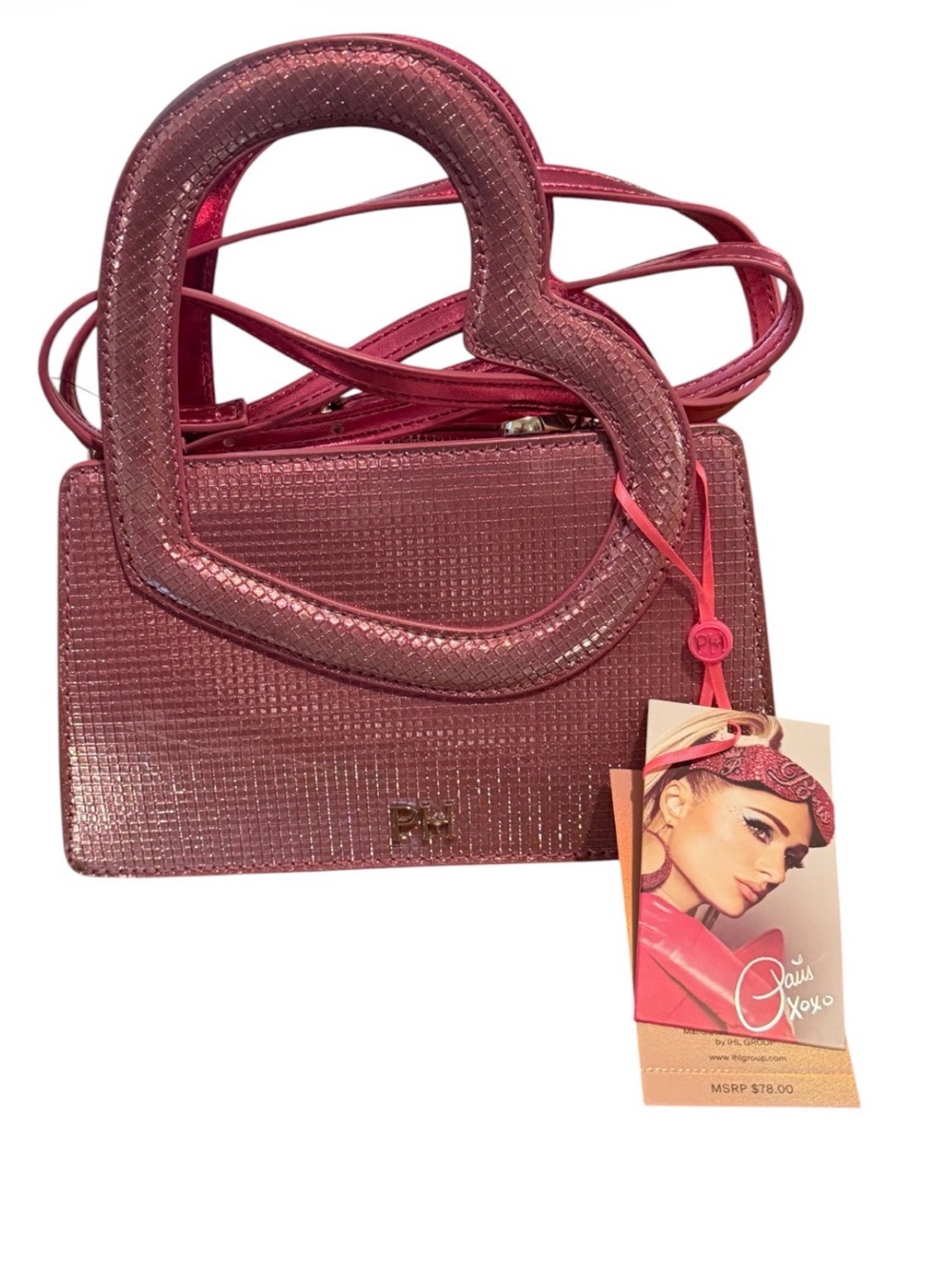 Paris Hilton ๐ฅSee Photo Callouts๐ฅ Heart Bag